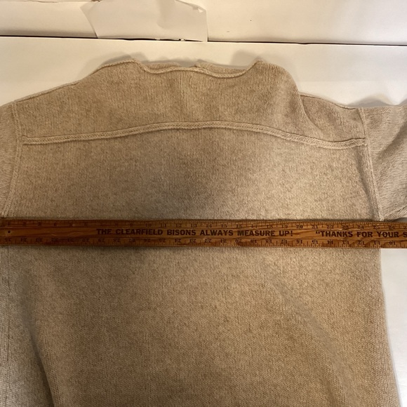 CHICO’S 100% LAMBSWOOL HOODED CARDIGAN SIZE 3 / XL - Picture 11 of 12